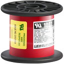 UL耐熱ビニル絶縁電線 UL1007 AWG26 100M 赤 UL1007AWG26100MRD KYОWA KYОWA 電設機器 電線
