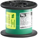 UL耐熱ビニル絶縁電線 UL1007 AWG26 100M 緑 UL1007AWG26100MGR KYОWA KYОWA 電設機器 電線