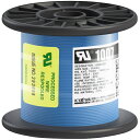 UL耐熱ビニル絶縁電線 UL1007 AWG26 100M 青 UL1007AWG26100MBL KYОWA KYОWA 電設機器 電線