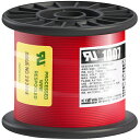 UL耐熱ビニル絶縁電線 UL1007 AWG24 100M 赤 UL1007AWG24100MRD KYОWA KYОWA 電設機器 電線