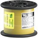 UL耐熱ビニル絶縁電線 UL1007 AWG24 100M 黄 UL1007AWG24100MYL KYОWA KYОWA 電設機器 電線