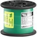 UL耐熱ビニル絶縁電線 UL1007 AWG24 100M 緑 UL1007AWG24100MGR KYОWA KYОWA 電設機器 電線