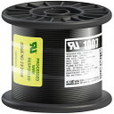 UL耐熱ビニル絶縁電線 UL1007 AWG24 100M 黒 UL1007AWG24100MBK KYОWA KYОWA 電設機器 電線
