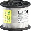 UL耐熱ビニル絶縁電線 UL1007 AWG22 100M 白 UL1007AWG22100MWH KYОWA KYОWA 電設機器 電線