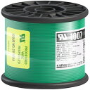 UL耐熱ビニル絶縁電線 UL1007 AWG20 100M 緑 UL1007AWG20100MGR KYОWA KYОWA 電設機器 電線