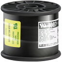 UL耐熱ビニル絶縁電線 UL1007 AWG20 100M 黒 UL1007AWG20100MBK KYОWA KYОWA 電設機器 電線