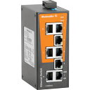 IE-SW 産業用スイッチングHUB 8ポート 1240900000 IESWBL088TX ワイドミュラー ワイドミュラー 電設工具 OAタップ