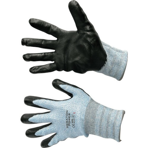 メガトンパワー耐切創手袋 ニトリルコート 25-12 L 2512L 富士手袋 富士手袋 保護具 耐切創手袋