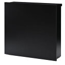 スクエアポスト ダイヤル錠付 FH-713D(MBK) マットブラック グリーンライフ メール便 大型 防水 モノトーン ダイヤル錠 防犯 高級 屋外 戸建て 壁掛け オシャレ