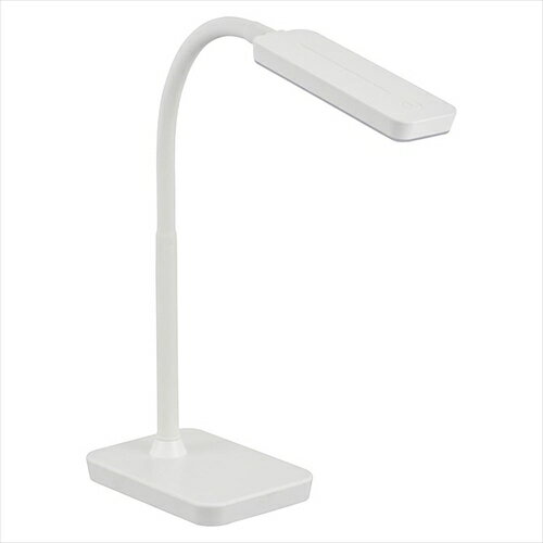LEDデスクライト ホワイト DS-LS16D-W OHM デスクスタンド デスクライト デスクランプ オーム電機 ohm LEDデスク LED 学習机 ホワイ...