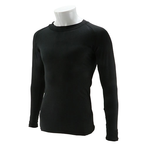 楽天DCMオンライン冷感クールコンプレッション ロングスリーブ ブラック 520413-BLK-LL ブラック LL SK11 ワークサポート 作業衣料 ポロシャツ Tシャツ