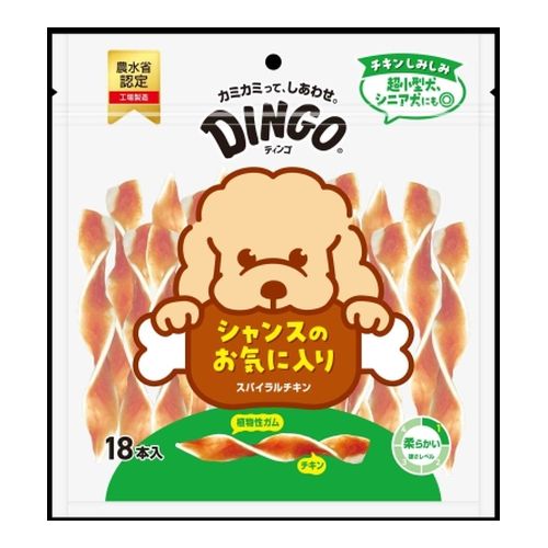 スパイラルチキン 犬用(18本入)