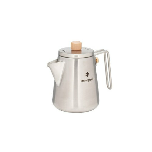 フィールドバリスタ ケトル CS-115R snow peak コーヒー ケトル やかん 1L ステンレス製 注ぎやすい ハンドル着脱可能 収納ケース付