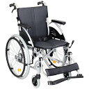 WHS07-GY テイコブ車いす標準型(自走式) WHS07-GY Tacaof 車いす 自走式 アルミ製