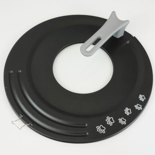 にゃんこれ スタンド式パンカバー24〜28cm RE-7516 ブラック（肉球柄） 和平フレイズ 和平フレイズ キ..