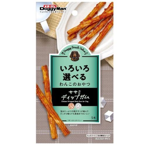 ドギースナックバリュー ササミディップガム 5本 DSV 犬 スナック 巻き