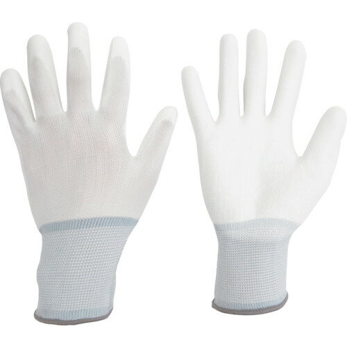 ポリエステル手袋 (手のひらコート)10双入 NPU-130N-L L ミドリ安全 まとめ買い