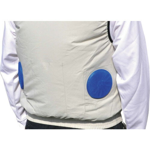 ファンカバー20枚入(ブルー) 5941095 ミズケイ 冷却衣服