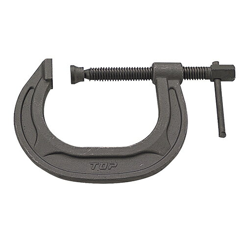 C型シャコ万力 CC-125 最大口開き:125mm TOP 作業工具 固定具 クランプ バイス