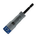 電動ドリル用強替軸ソケット(40V対応) ESK-17TS 17mm TOP 先端工具 インパクト ソケット ビット チャック