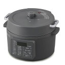 電気圧力鍋 3.0L PC-MB3-H アイリスオーヤマ 料理 調理家電 鍋 圧力調理 発酵 炊飯 保温 低温