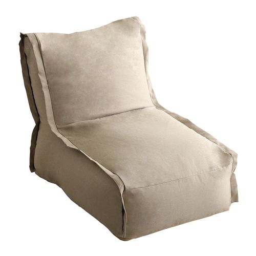 連結できる カバーリングビーズソファ【AFULE-】 SH-07-CBS--BE ベージュ 1人掛け ホームテイスト ビーズソファ ビーズクッション ワイド設計 取手付き カバー洗濯可能 日本製 弾力 硬め 速乾性 耐久性