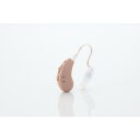 楽ちんヒアリング ベージュ ショップジャパン ●集音器 耳かけ型 充電式 デジタル式 音量調整 小型