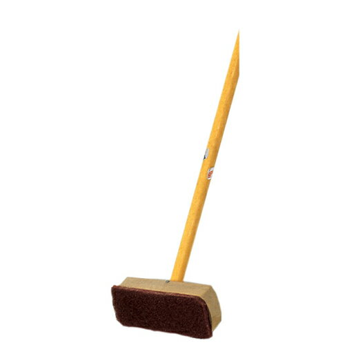 パットブラシ 18cm 43045 八ツ矢 デッキブラシ 洗浄 清掃用品 掃除 外壁 グラウンド 研磨