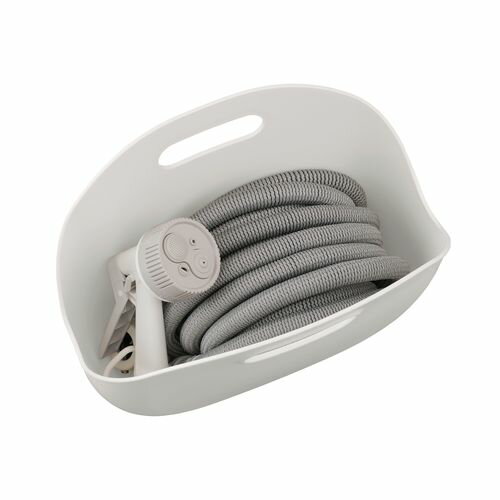 伸縮ホースポータブルセット SHP-15 ホワイト 15M アイリスオーヤマ 園芸 軽量 コンパクト アクアガン 散水 水やり ガーデニング シンプル