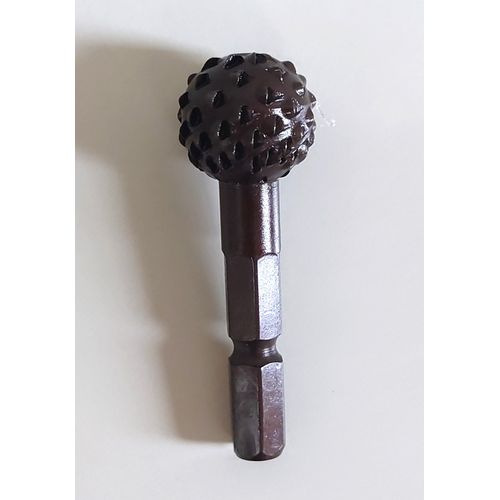 回転ヤスリ(木工用) 六角軸 No.2626H サンフレックス 電気ドリル フレキシブルシャフト 面取り 溝切 削り