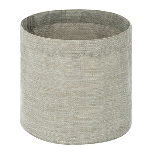 テキスタイルプランター ラウンド TXP-R35H グレージュ 12号 アイリスオーヤマ プランター 鉢 ガーデン 園芸 ガーデニング 園芸用品 庭 家庭菜園 鉢カバー 収穫カゴ 小物入れ