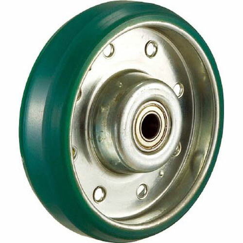 ハイテンプレス製ウレタン車輪のみ HTUW100 車輪径:100mm TRUSCO