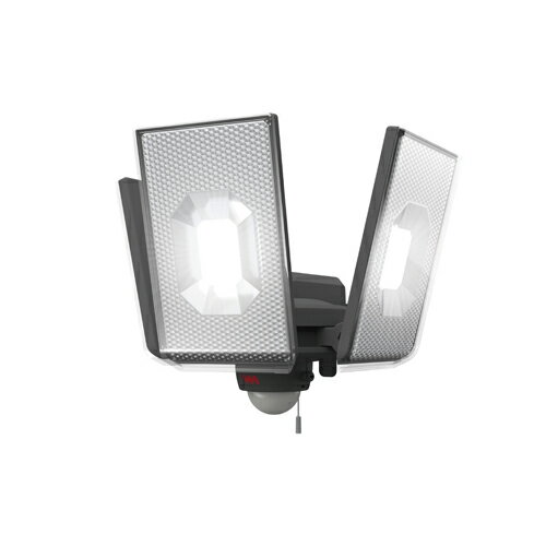 LEDセンサーライト LED-AC3050 12.5W×3灯 ムサシ 防災 防犯 センサーライト 防犯用品 盗難防止 侵入防止