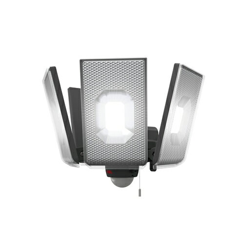 LEDセンサーライト LED-AC4000 12.5W×4灯 ムサシ 防災 防犯 センサーライト 防犯用品 盗難防止 侵入防止