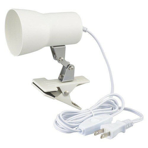 クリップライト E17 電球別売 ホワイト LTC-N117AK-W OHM クリップライト E17 ホワイト