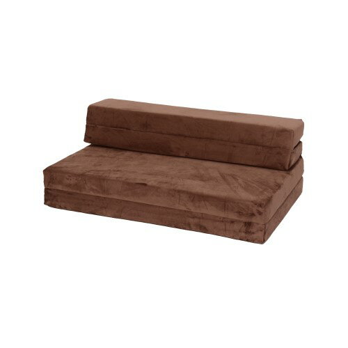 車中泊ソファマットレス A843a-a-266BR ブラウン セミダブル セルタン アウトドア キャンプ スキー テ..