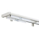 省エネサイドキャップ付きカーテンレール1.6〜3m SH-29-TSD3--WH ホワイト 最小:幅160×奥行10.7×高さ4cm ホームテイスト カーテンレ...