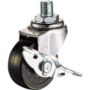 A型ねじ式 自在SP付 ゴム車50mm UNF1/2 415A10R50BAR01_6023 車輪径D:50mm ハンマー