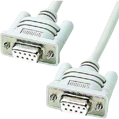 RS-232Cケーブル(モデム・TA用・0.75m) KRS433XF07K SANWA 電気・電子部品 通信機器