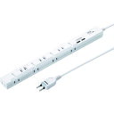 スリムタップUSB充電機能付き TAPSLIM8U3 SANWA OA用品 OAタップ(2)