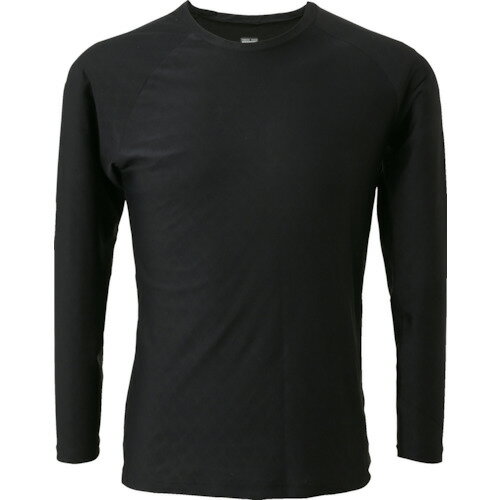 氷撃 LD_FTW_L/Sクルーネック/BLK FTW25171572 XL リベルタ 暑さ対策用品 冷感着 氷撃 LD_FTW_L/Sクルーネック/BLK FTW25171572 XL リベルタ 暑さ対策用品 冷感着