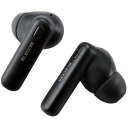 Bluetoothイヤホン 完全ワイヤレス ノイズキャンセリング AAC対応 カナル型 LBTTWS13BK 黒 エレコム OA用品 周辺機器