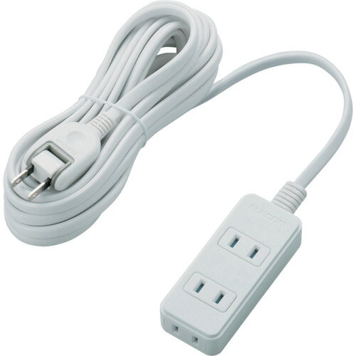 電源タップ(雷ガード/ほこりシャッター) 3個口 5m TKST0222350WH エレコム OA用品 OAタップ