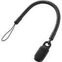 スマートフォン用クリップ ストラップ 70cm 黒 PSTCP70BK エレコム OA用品 セキュリティ器具