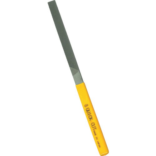 クイックカットヤスリ 5本組 平 中目 QHI0052 ツボサン 研削研磨用品 ヤスリ