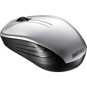 無線 BlueLED 3ボタン スタンダードマウス シルバー BSMBW107SV バッファロー OA用品 マウス(2)