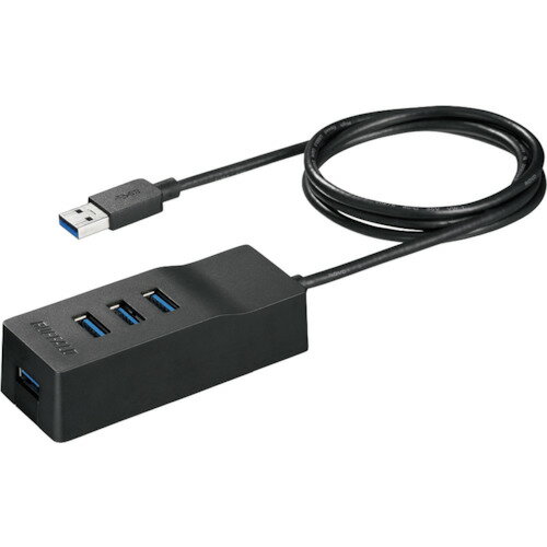 USB3.0 上挿し 4ポートセルフパワーハブ ブラック BSH4A110U3BK バッファロー 電気・電子部品 通信機器