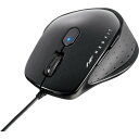 有線 BlueLED 5ボタン NEOFITマウス M 黒 BSMBU510MBK バッファロー OA用品 マウス