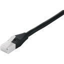 ツメの折れないLANケーブル カテゴリー6 ストレート スタンダード 1m 黒 BSLS6NU10BK2 バッファロー 電設配線部品 LANケーブル