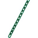 プラスチックチェーン 緑 PT-820G 長さ20m(線径8mmΦ) ポリエチレン 284081 緑十字 安全用品 プラチェーン
